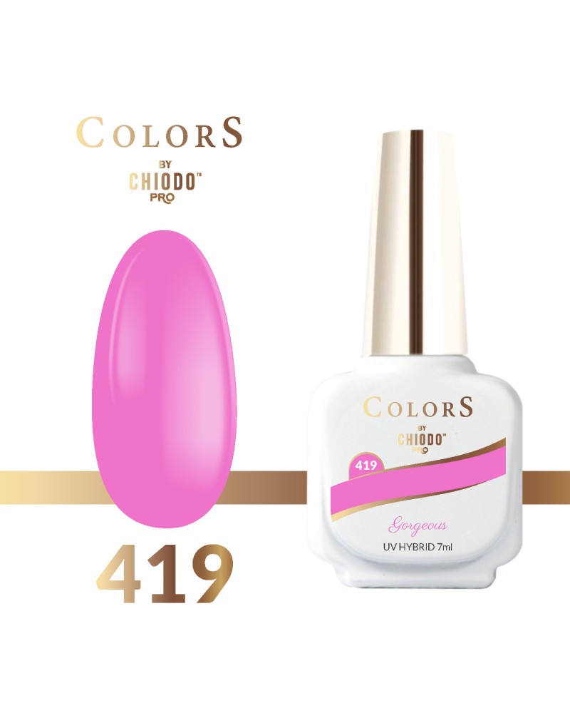 Lakier hybrydowy Colors By ChiodoPRO nr 419 Gorgeous 7 ml Lakier hybrydowy Colors By ChiodoPRO nr 419 Gorgeous 7 ml