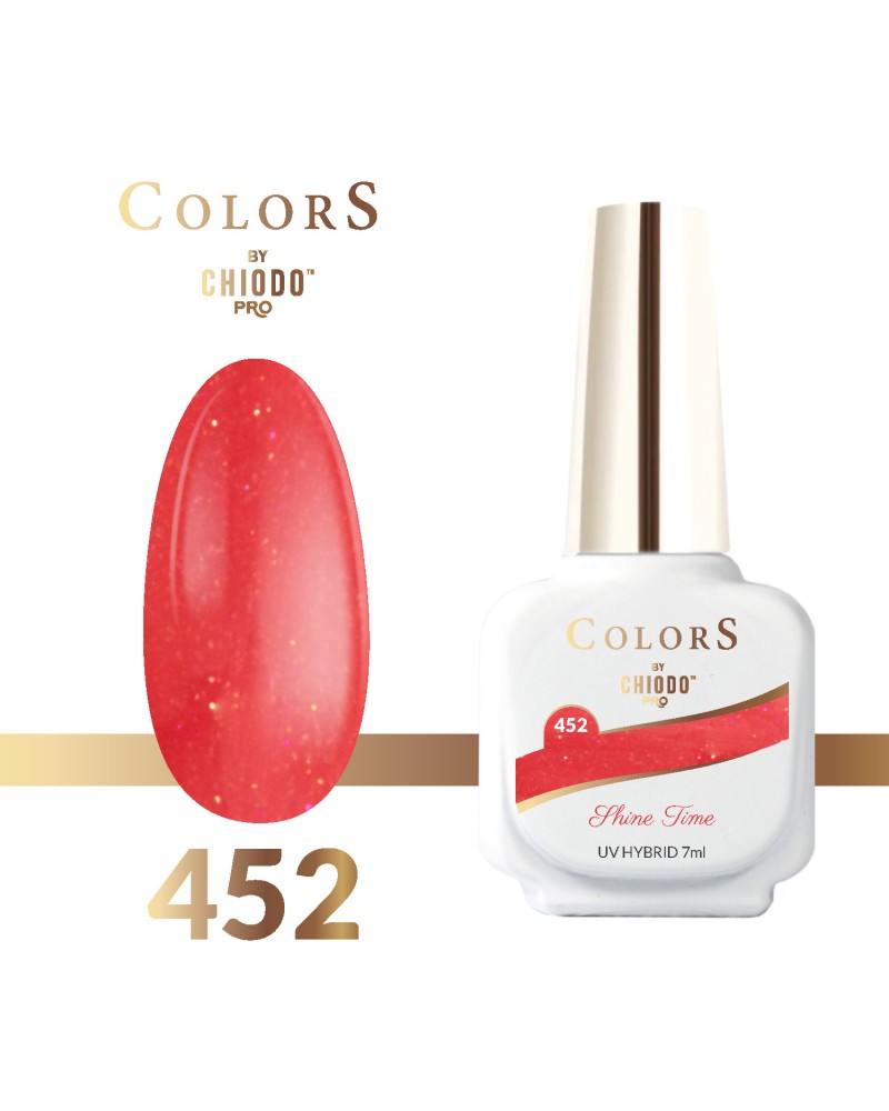 Lakier hybrydowy Colors By ChiodoPRO nr 452 Shine Time 7 ml Lakier hybrydowy Colors By ChiodoPRO nr 452 Shine Time 7 ml