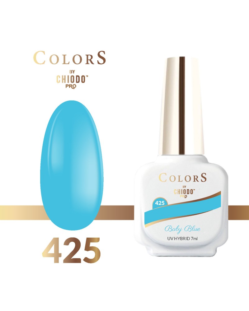 Lakier hybrydowy Colors By ChiodoPRO nr 425 Baby Blue 7 ml Lakier hybrydowy Colors By ChiodoPRO nr 425 Baby Blue 7 ml